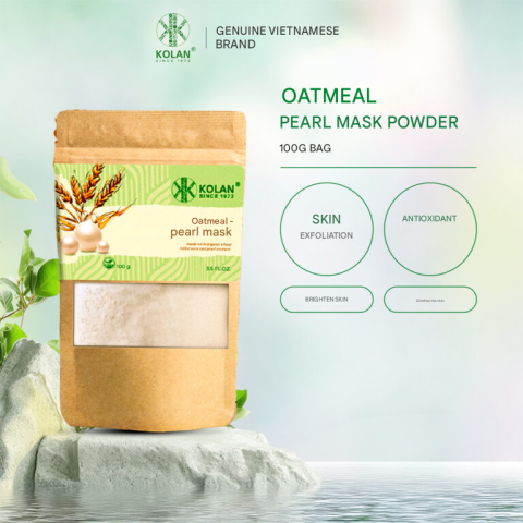 Mặt nạ yến mạch ngọc trai 100 g KOLAN