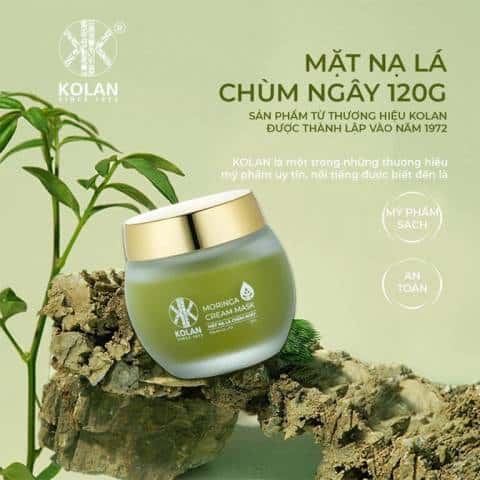 Mặt nạ lá chùm ngây 120 g – KOLAN